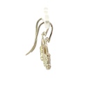 Bilum inspired earrings in sterling silver