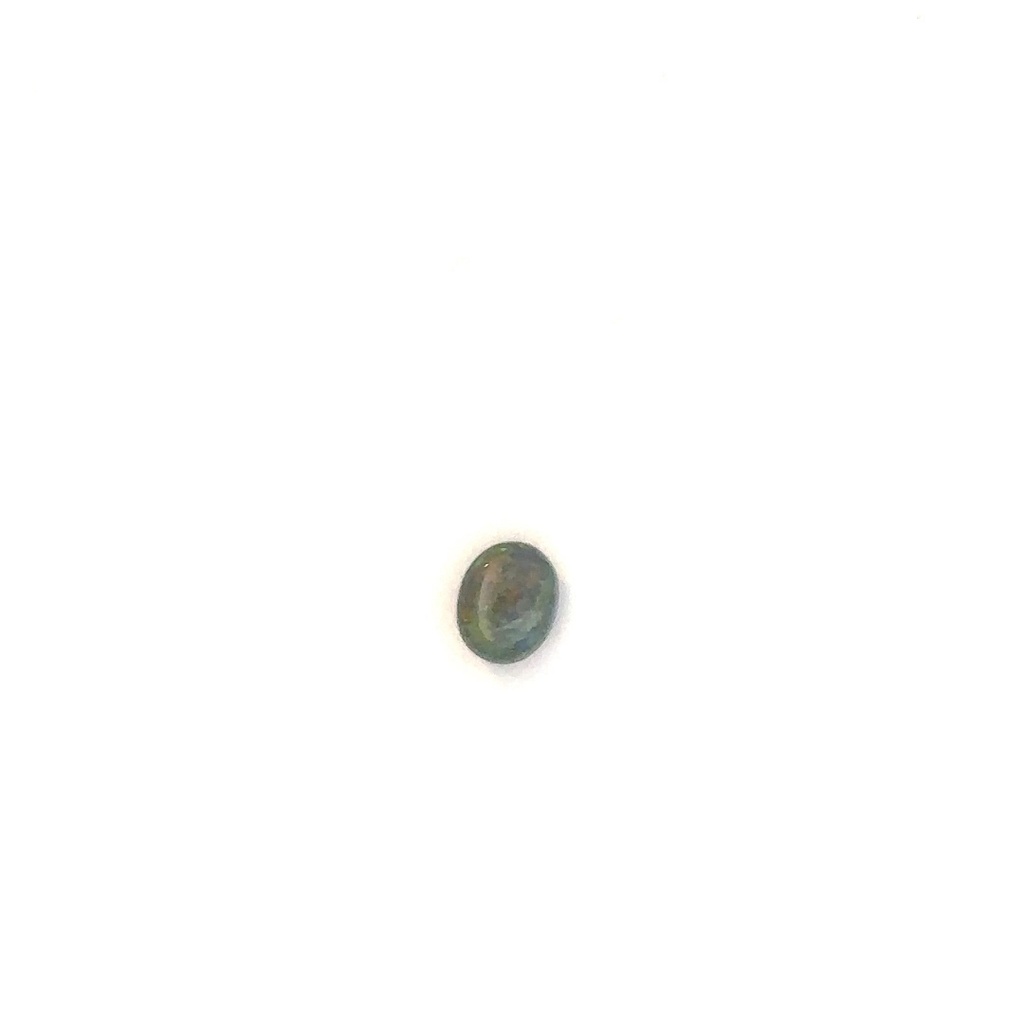 Solid black Australian opal gemstone