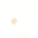 Solid white opal gemstone