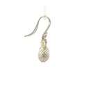 Pineapple Earrings in Sterling silver