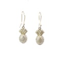 Pineapple Earrings in Sterling silver