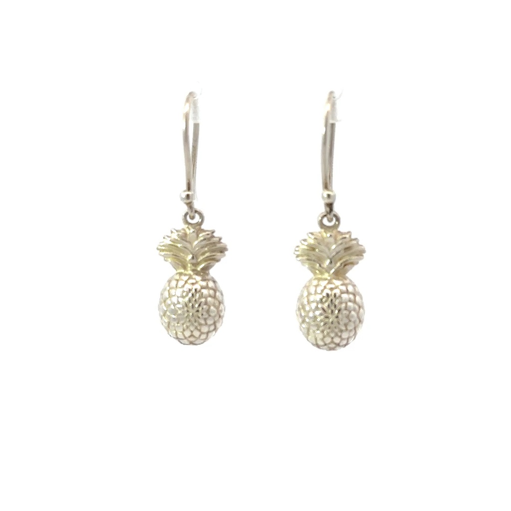 Pineapple Earrings in Sterling silver