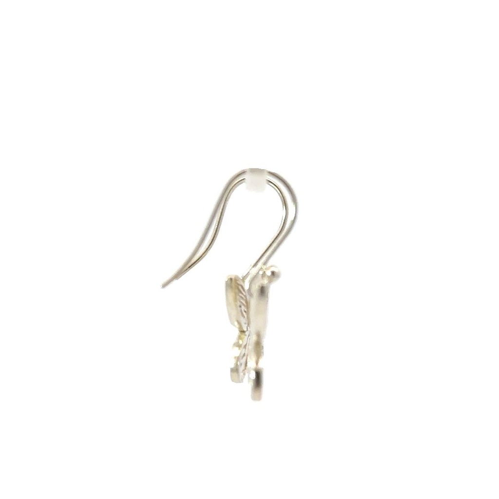 Silver Birdwing Butterfly Earrings