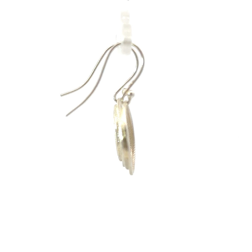 Goroka Basket Earrings In Sterling Silver