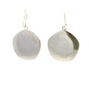 Guria Pigeon (Crowned Victoria Pigeon) Earrings in Sterling Silver