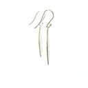 Guria Pigeon (Crowned Victoria Pigeon) Earrings in Sterling Silver