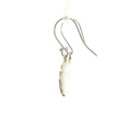 Sterling silver King Bird of Paradise earrings
