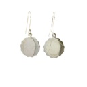 Sterling silver King Bird of Paradise earrings
