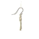 Coconut Palm Tree Earrings in Sterling Silver