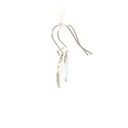 Greater Bird of Paradise Earrings in Sterling silver