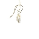 Blium Earrings in a Geometric Design in Sterling Silver