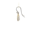 Woven Bilum Earrings In Sterling Silver