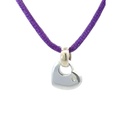 Heart Tag In Sterling Silver