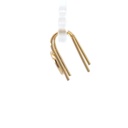 Gold Plated Moon Earrings