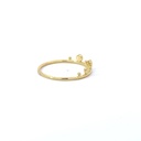 Gold plated Crown ring