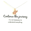 Petals Rose Gold Elephant Necklace