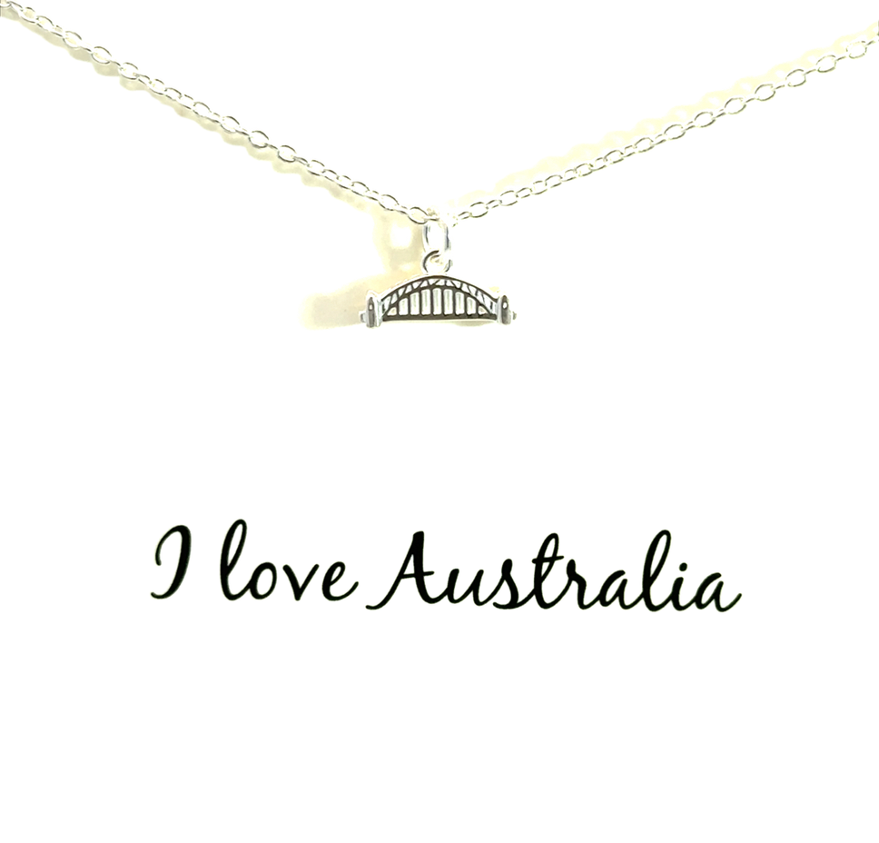 Petals Sterling Silver Harbour Bridge Necklace