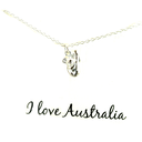 Petals Sterling Silver Koala Necklace