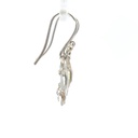 Silver Gecko Earring