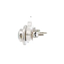 Lightning Ridge Opal Studs In 18ct White Gold