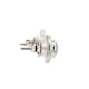 Lightning Ridge Opal Studs In 18ct White Gold