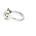 Ruby And Diamond Ring In Platinum