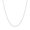 9K White Gold Fine Belchor Necklace
