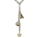 Hut Necklace In Sterling Silver