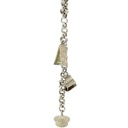 Hut Necklace In Sterling Silver