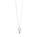 Petals Mother Necklace In Sterling Silver