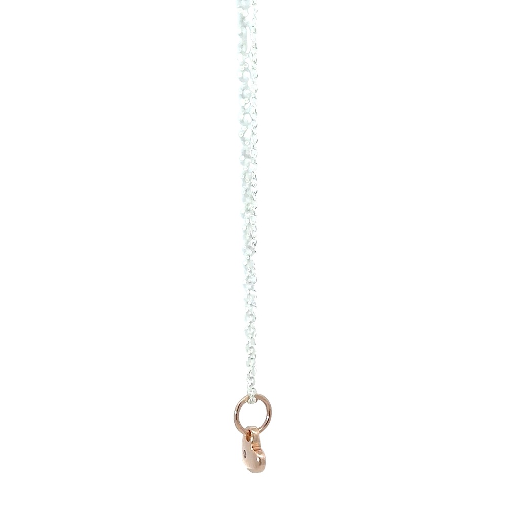 Petals Mother Necklace In Sterling Silver
