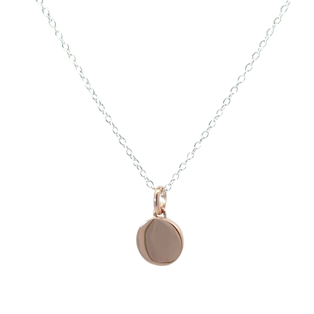 Petals "Faith" Silver Necklace