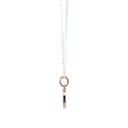Petals "Faith" Silver Necklace