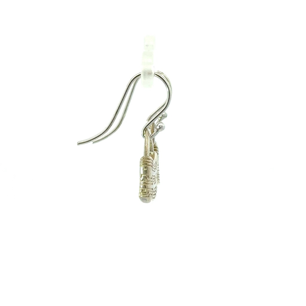 Geo Bilum Earrings In Sterling Silver