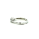 Cubic Trio Ruing In Sterling Silver
