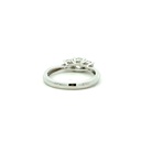 Cubic Trio Ruing In Sterling Silver