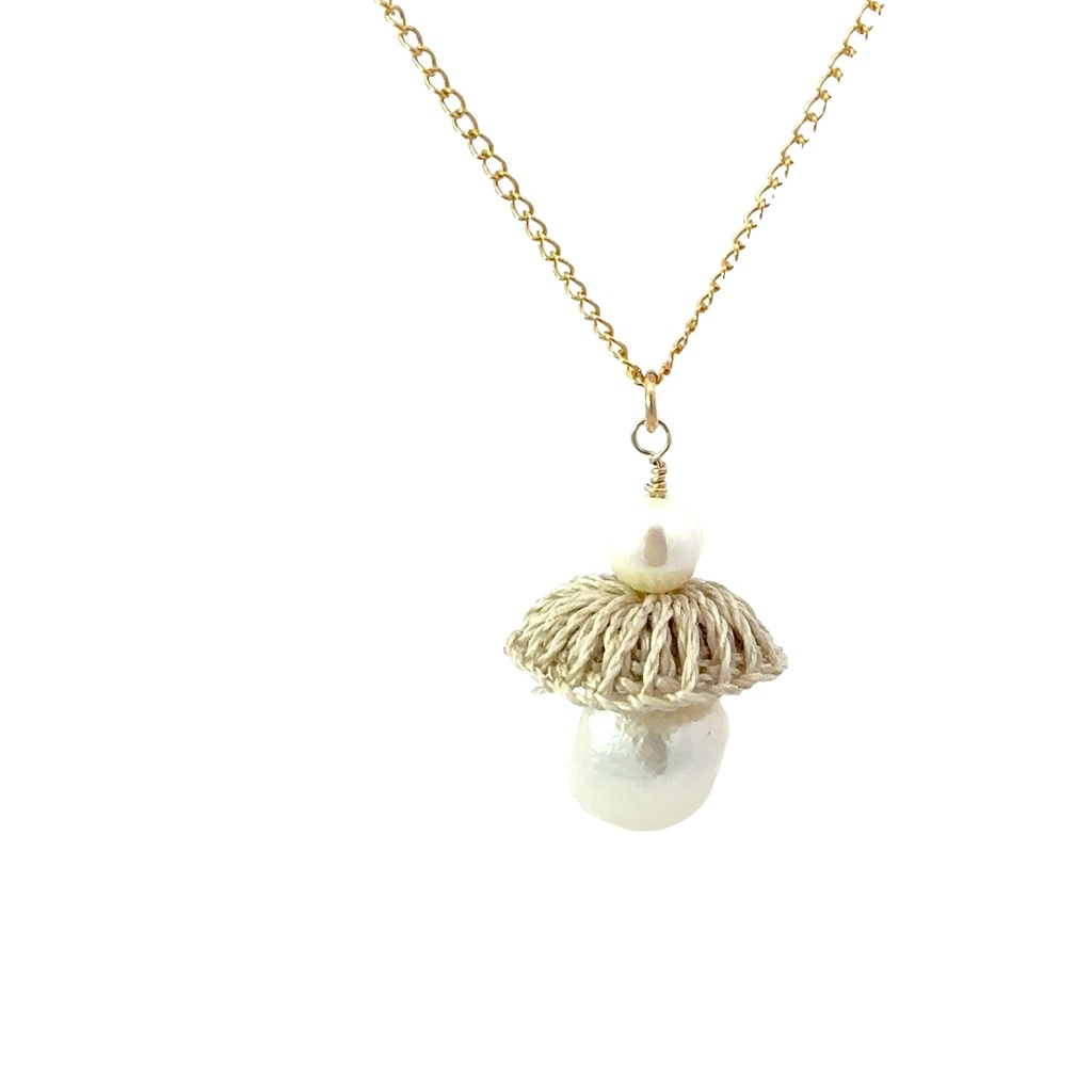 Pearl Drop Necklace by Bilum & Bilas