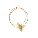 Pearl Hoop Earrings By Bilum & Bilas