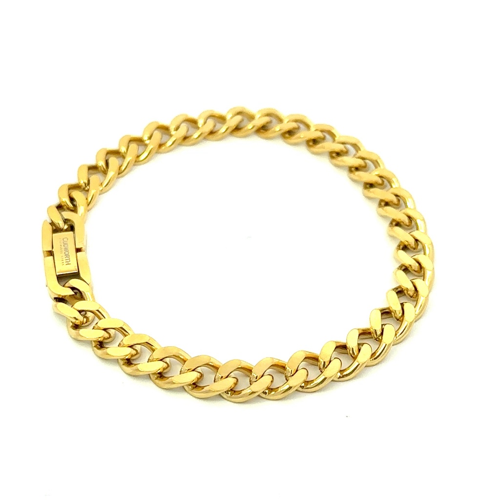 Bracelet In Stainless Steel 14K Gold Plate