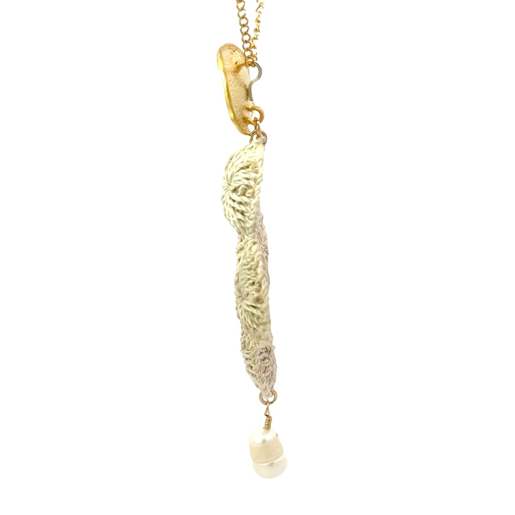 Malalo Necklace Gold by Bilum & Bilas