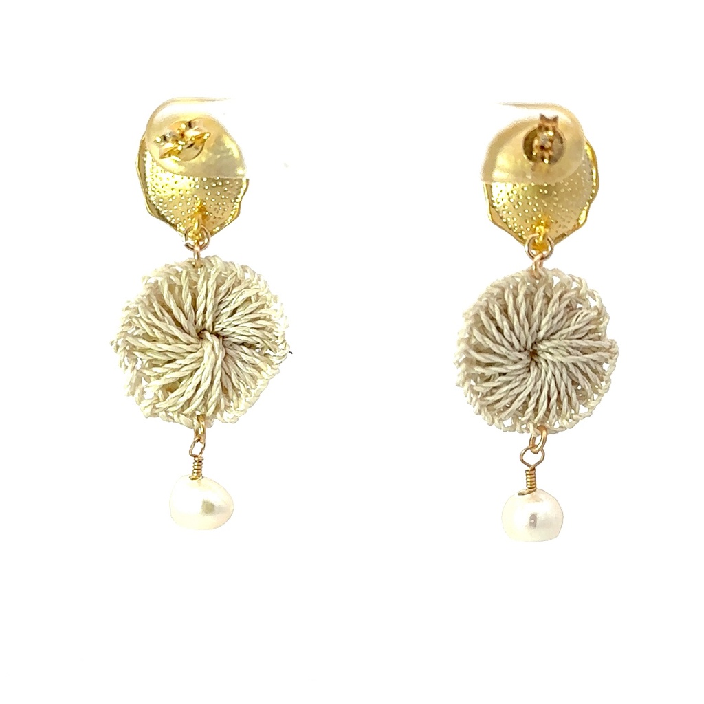 Lik Lik Malalo Earrings Gold by Bilum & Bilas