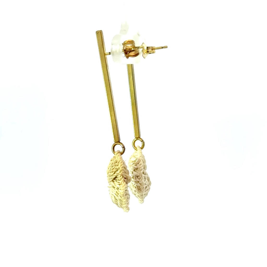 Bar Earrings from Bilum & Bilas