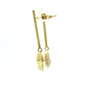 Bar Earrings from Bilum & Bilas