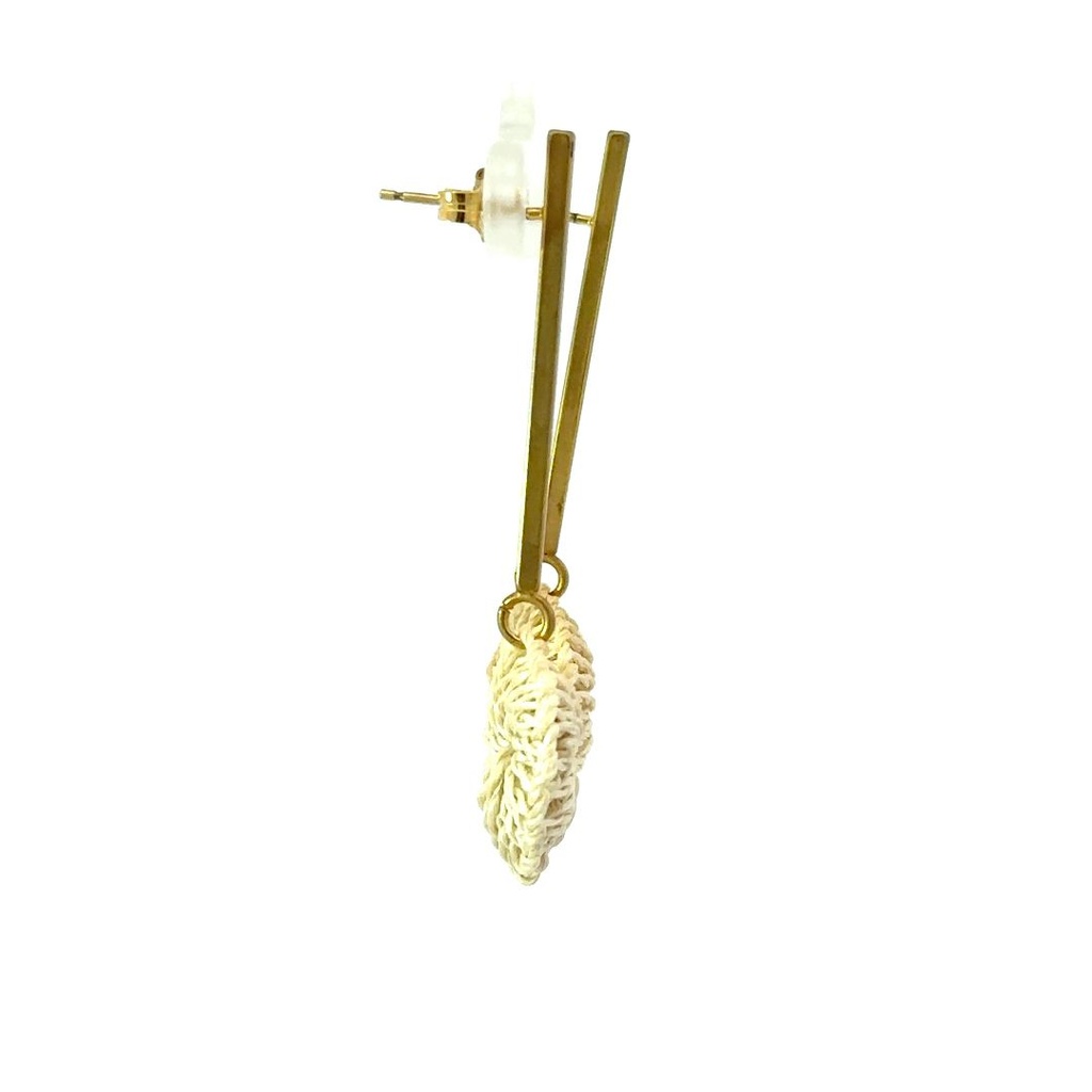 Bar Earrings from Bilum & Bilas