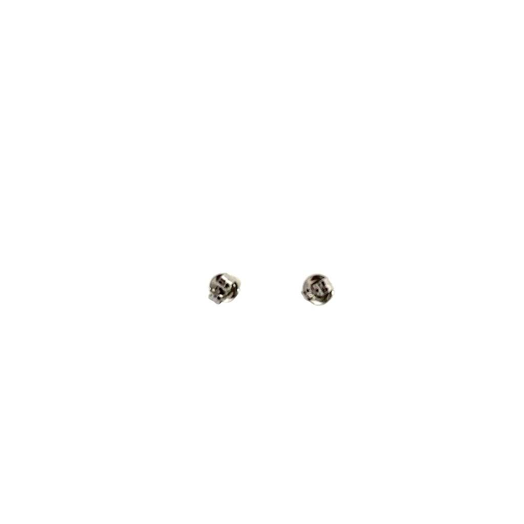 Petite Pearl Studs In Sterling Silver