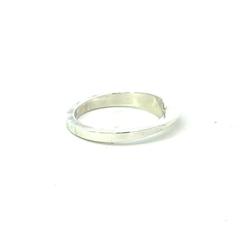 Sculptural Silver Ring