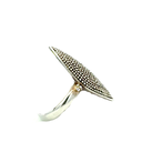 Granulation Ring In Silver