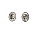Sterling Silver Bezel Triplet Opal Earrings