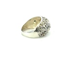 Intricate Design With Frangipani's Silver Ring