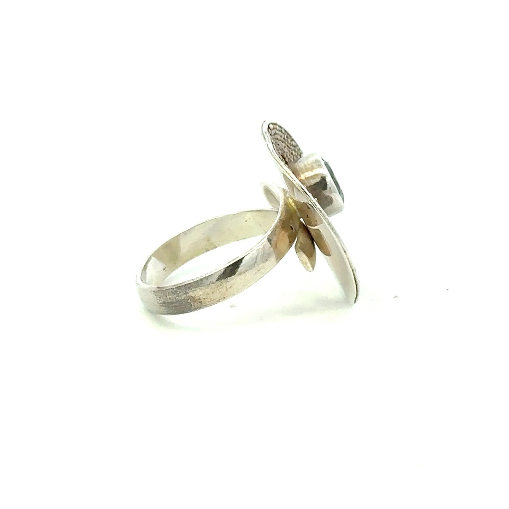Granulation Cup Set with Topaz Silver Ring